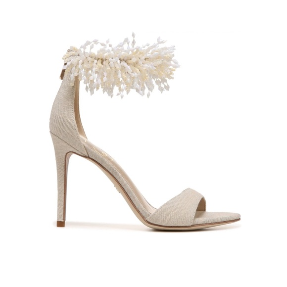Sam Edelman Shoes - Sam Edelman Gillie Heeled Sandal Sand 8 New